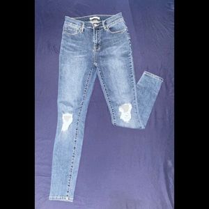 PacSun Dark Blue Skinny Jeans